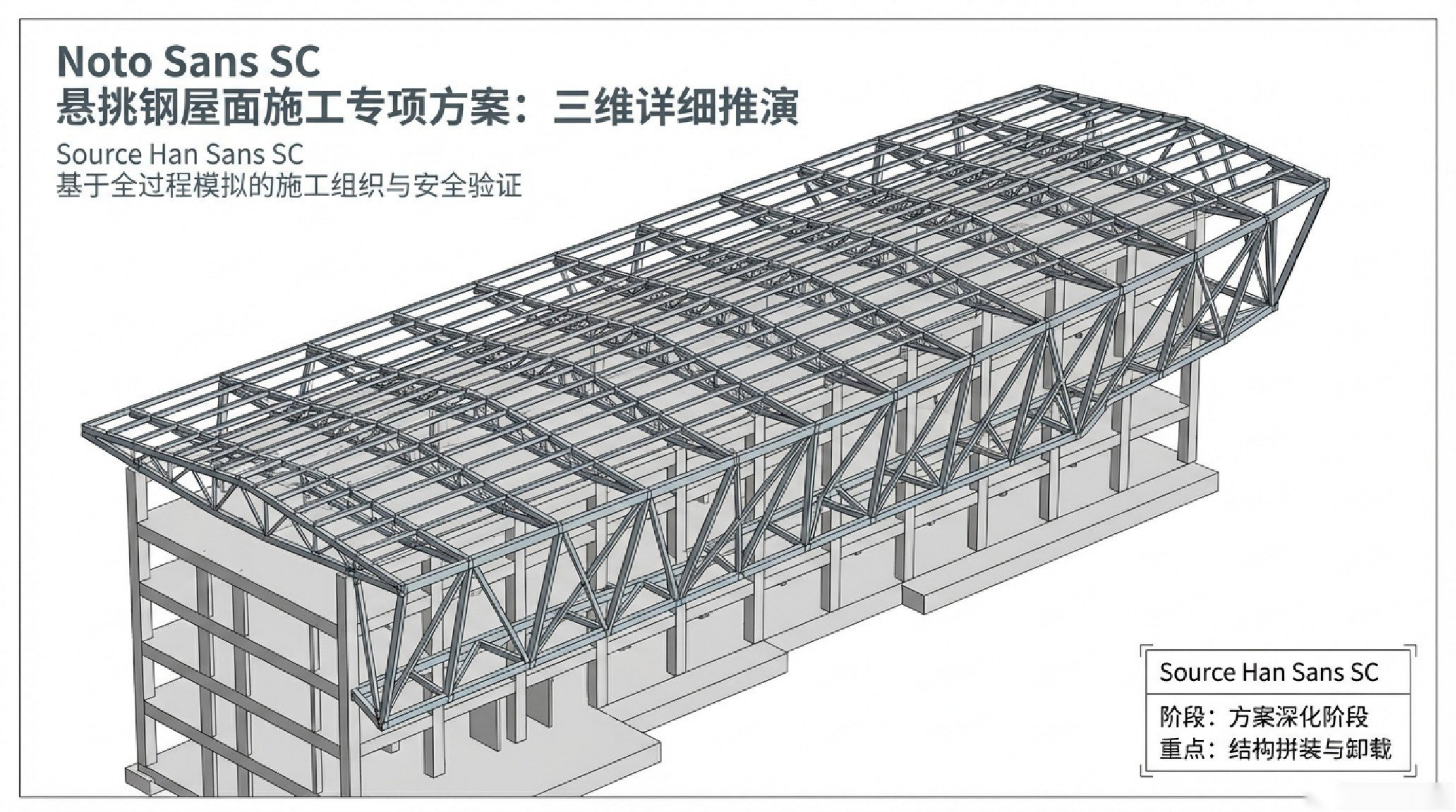 几张漫画带你秒懂悬挑钢结构施工全过程(建议收藏)!-测量空间,经典老牌资源网站